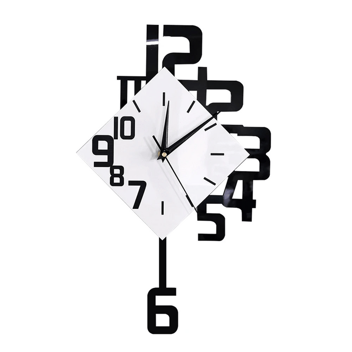 stylish wall clock for living room decor