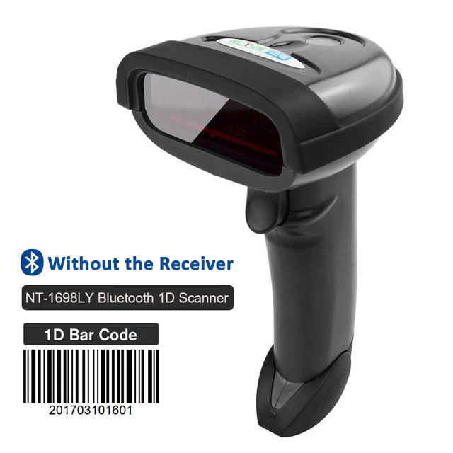NETUM L5 Wired 2D Barcode Scanner  and NT-1228BL Wireless Bluetooth 2D QR PDF417 Bar Code Reader for POS  Inventory