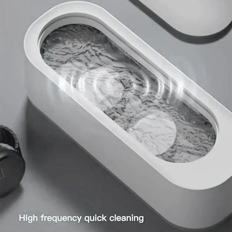 Portable Vibration Cleaning Machine High Frequency Household Stain Removal Jewelry Watch Glasses Cleaning Machine