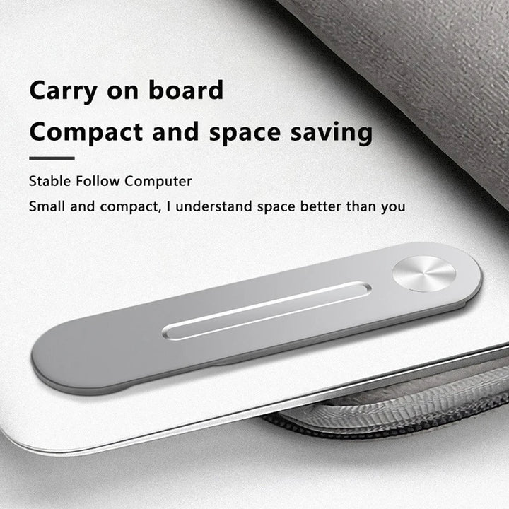 Magnetic Laptop Phone Holder Screen Side Mount Foldable Adjustable Phone Stand Folding Monitor Expansion Bracket for Iphone 15