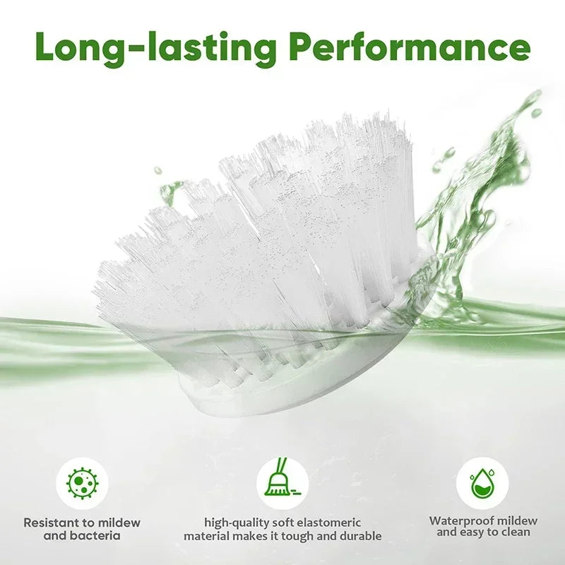 Electric 5 in 1 Powerful Cleaning Brush Spin Scrubber Brush Deep Cleaning with 5 Replaceable Heads For Bathroom Kitchen