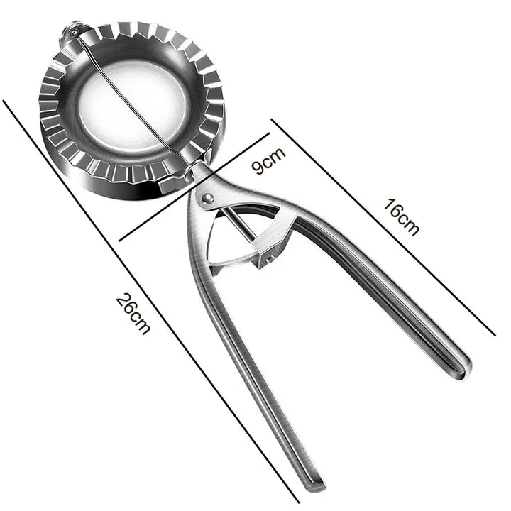 Stainless Steel Dumpling Maker Mold Rolling Dough Dumpling Machine Pressing Dumpling DIY Ravioli Pie Mould Pastry Baking Tools