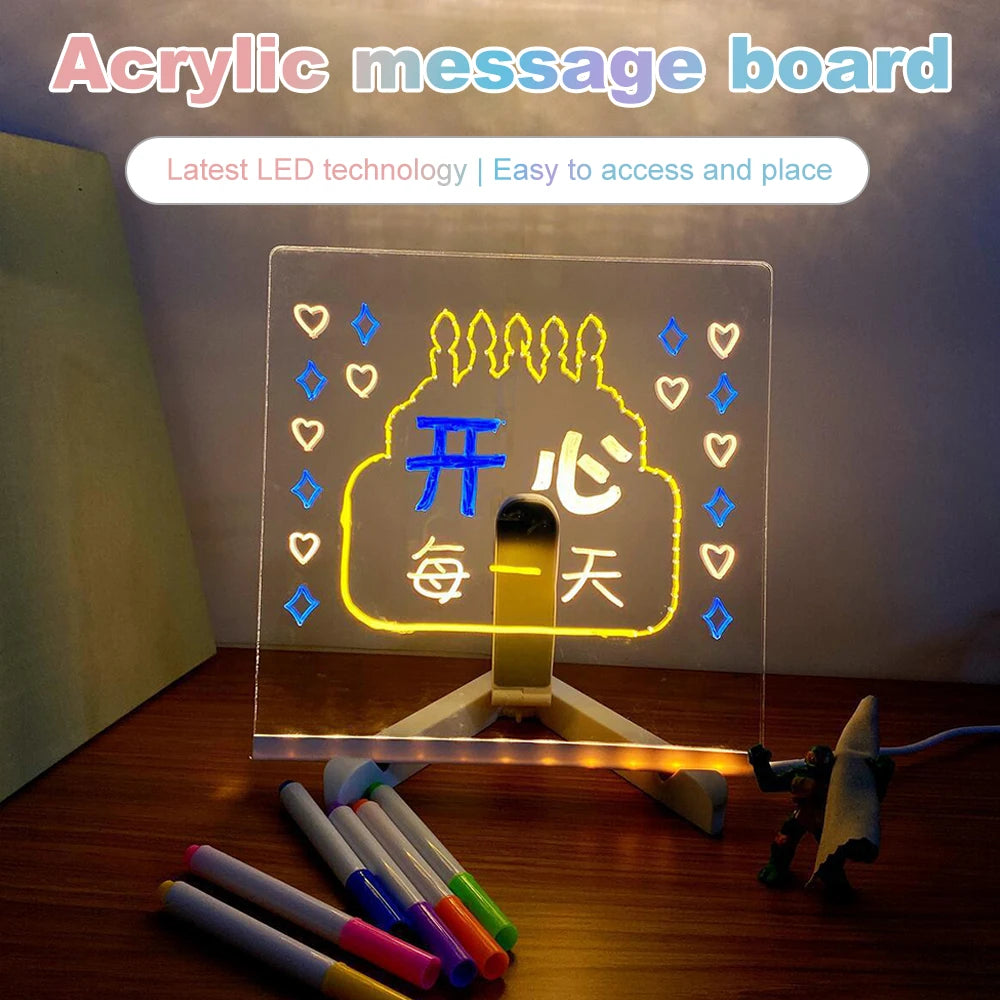 colorful led board for home and party