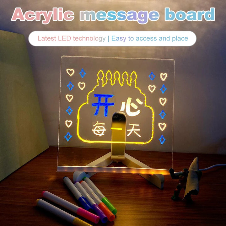 colorful led board for home and party