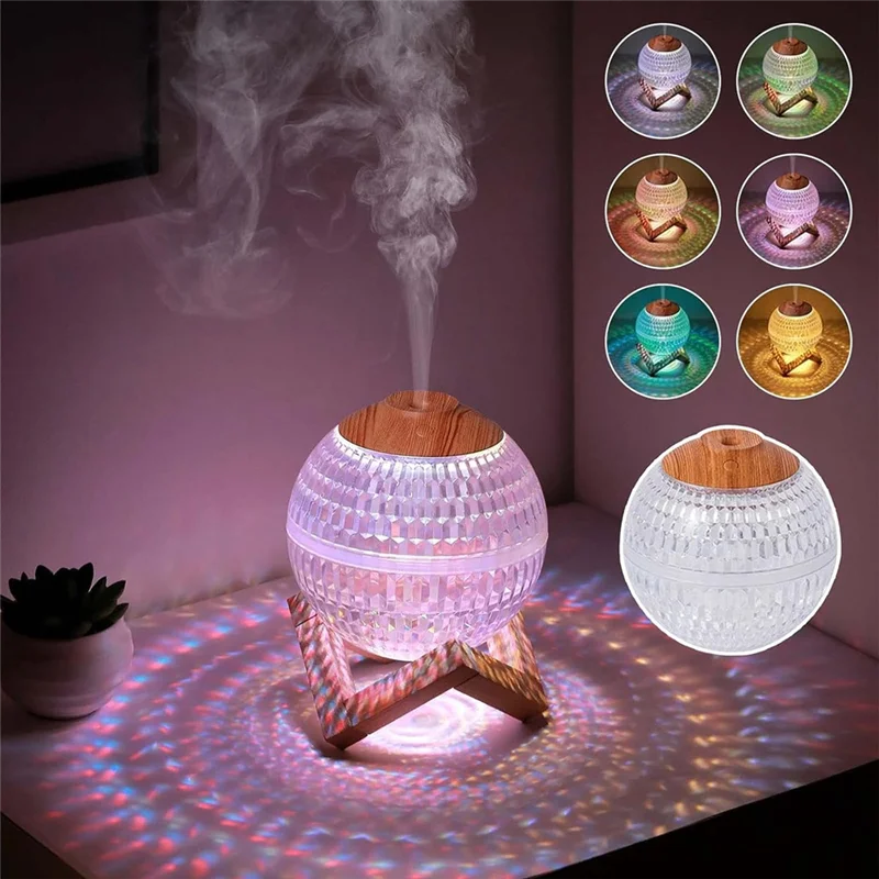 cute desktop humidifier with night light