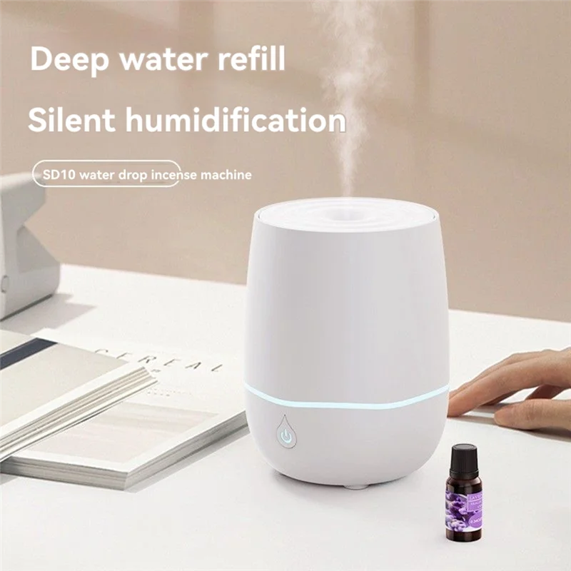 mini air humidifier with USB cable and mist