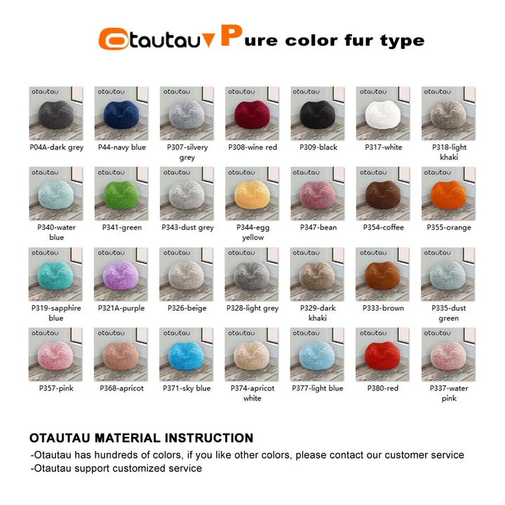 colorful giant bean bag chair for home decor USA first shipping