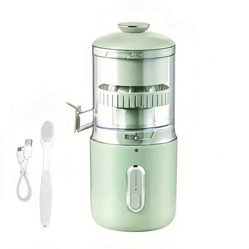 Home Travel 1500mAh Rechargeable Juicer For Lemon Orange Citrus 45W  Wireless Blender Automatic Separation Raw Electric Juicer