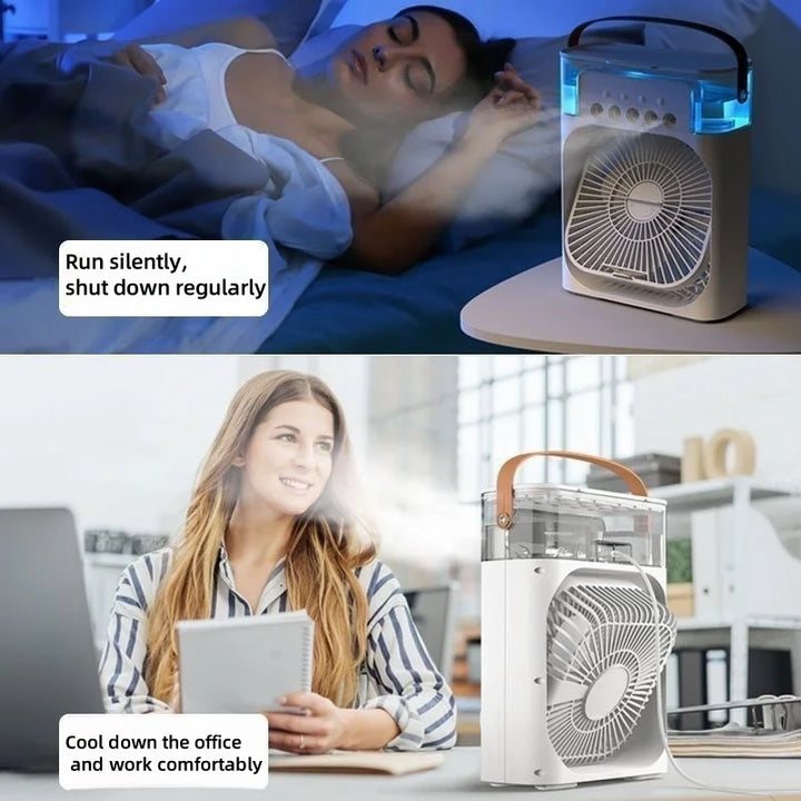 cooling fan with water mist function