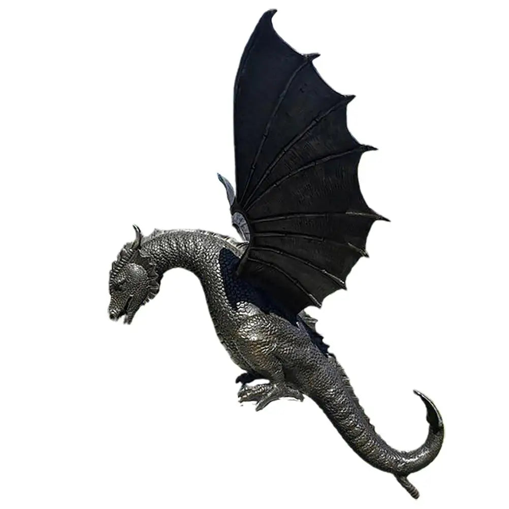 mystical dragon garden ornament with fountain