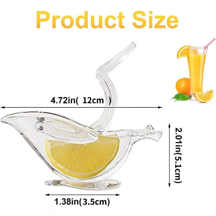 Orange Squeezing Tool Bird Shaped Orange Opener Orange Peeler Manual Small Fruit Juicer 1pc