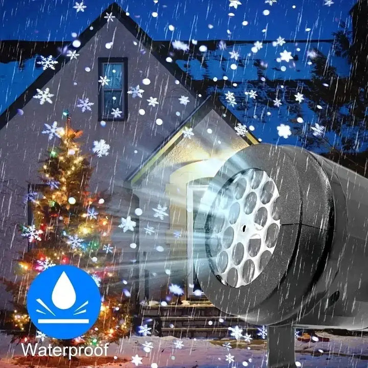 "led christmas light projector for holiday decoration"