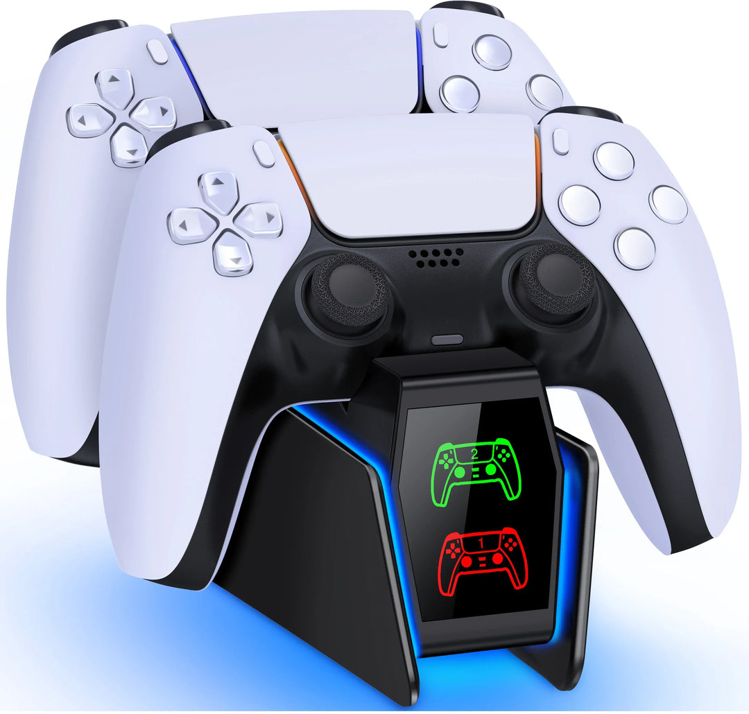 Bee's Nest For PS5/PS5 Slim/PS5 PRO BEBONCOOL FC401 Dual Fast Controller Charger For PS5 DualSense/DualSense Edge Gamepad