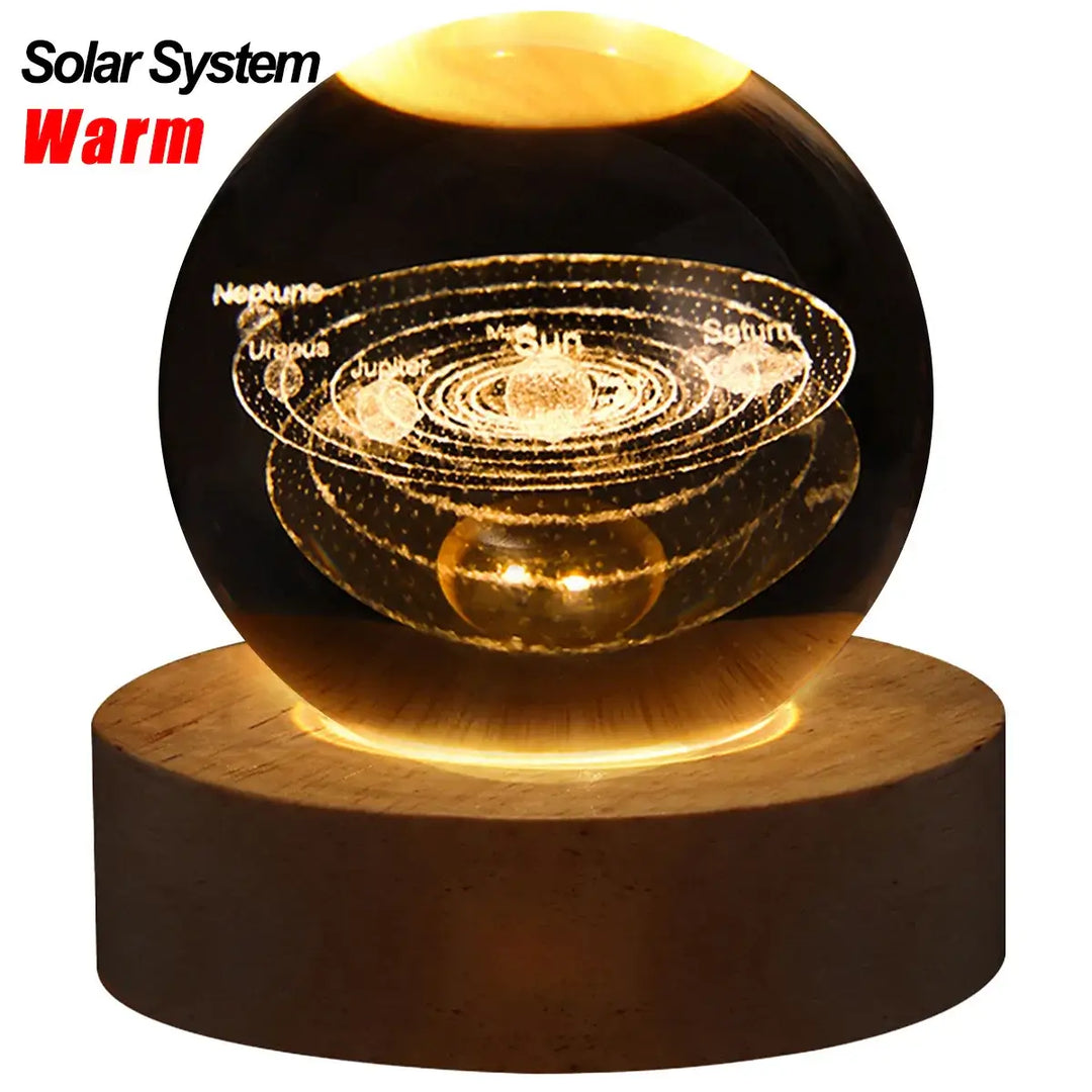 solar system crystal sphere decor for room USA