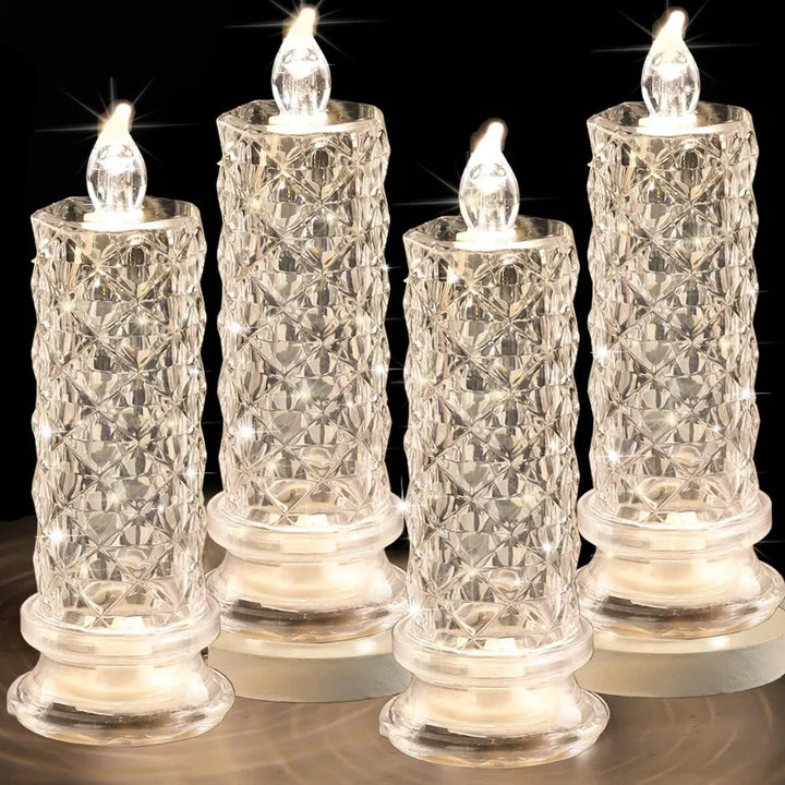 realistic LED flameless candle for gift