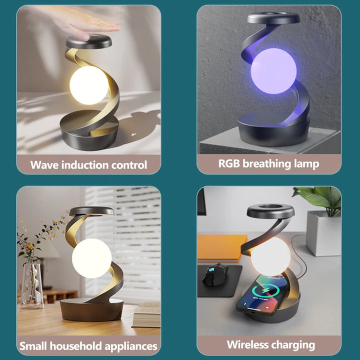 soft LED rotating desk lamp