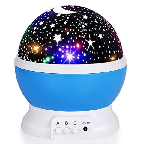 Starry Projector Night Light Rotating Sky Moon Projection Lamp Galaxy Night Lamps Starlight Christmas Lights for Gift
