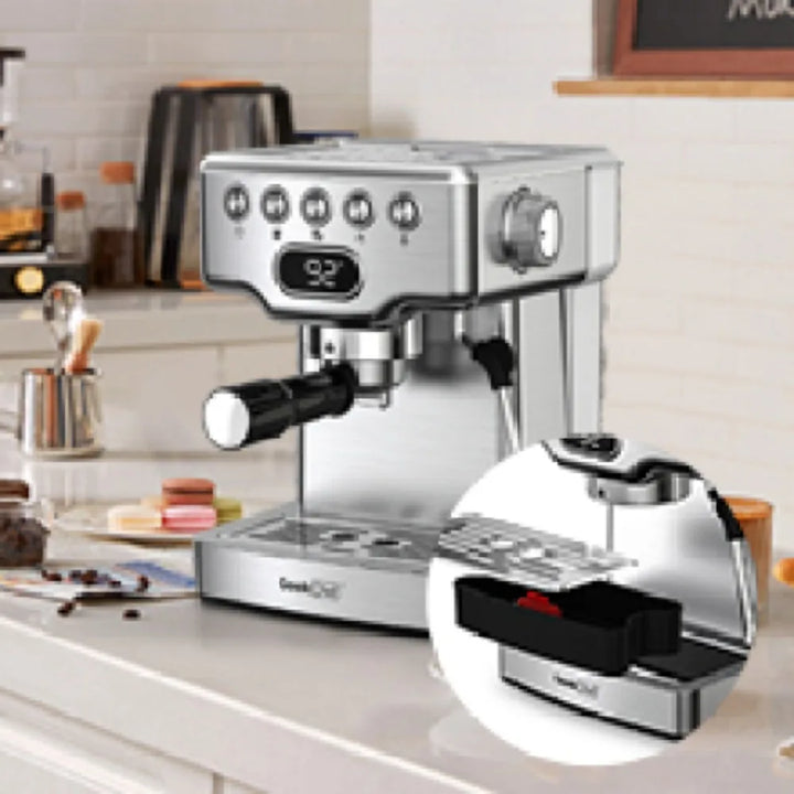 20 bar espresso machine with milk frother for latte,cappuccino,Machiato,for home espresso maker,1.8L Water Tank