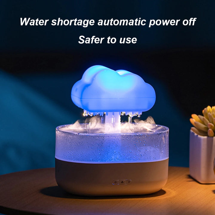small room humidifier with LED night light
