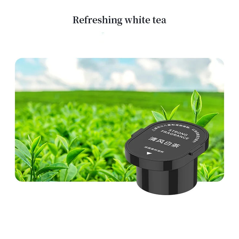 New Smart Car Air Freshener Rechargeable Car Aroma Diffuser Cloud Mist with Sound Pickup Lamp RGB Light for Automotive Interior