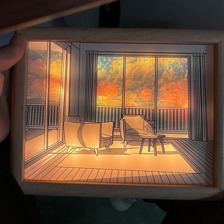 "usb powered sunset light for living room USA"