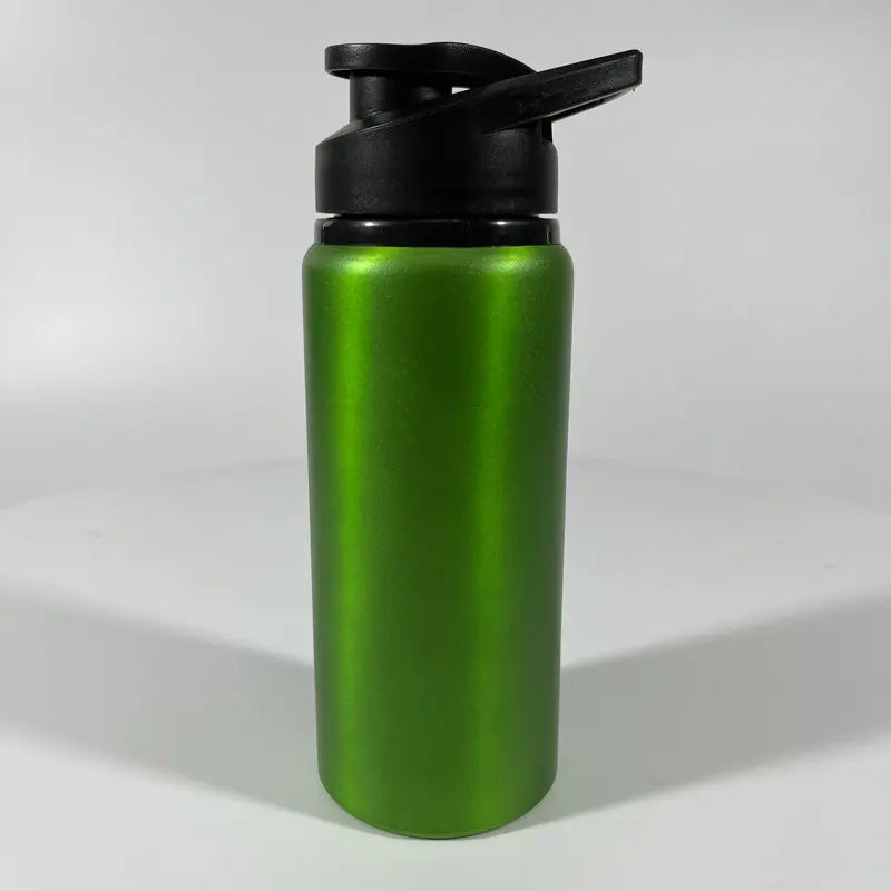 reusable stainless steel sport bottle for eco-friendly riders.