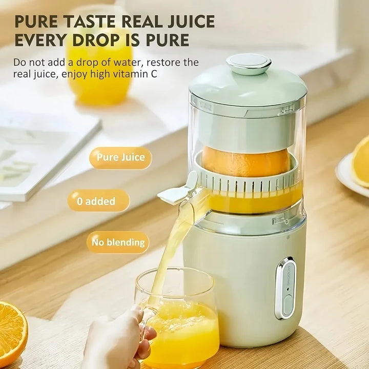 Home Travel 1500mAh Rechargeable Juicer For Lemon Orange Citrus 45W  Wireless Blender Automatic Separation Raw Electric Juicer