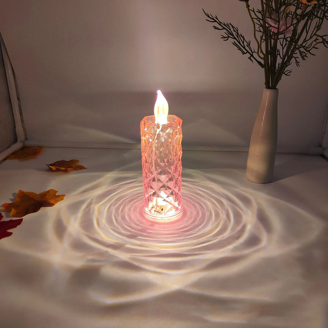flameless decorative candle for night decor