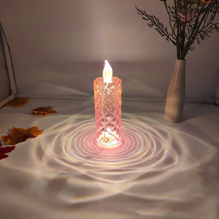 flameless decorative candle for night decor