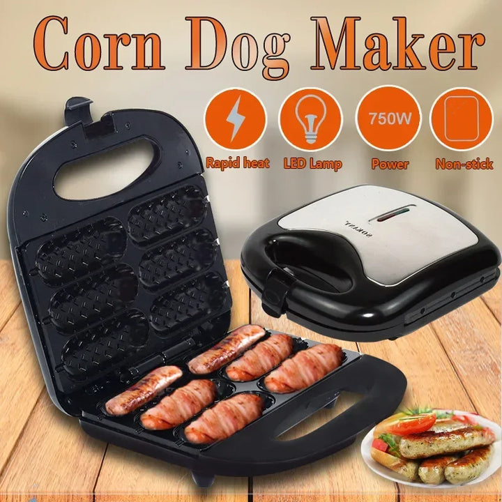 Houselin Dog Maker - Perfect Hot Dogs on a Stick, Sausage Machine, Hotdog Maker