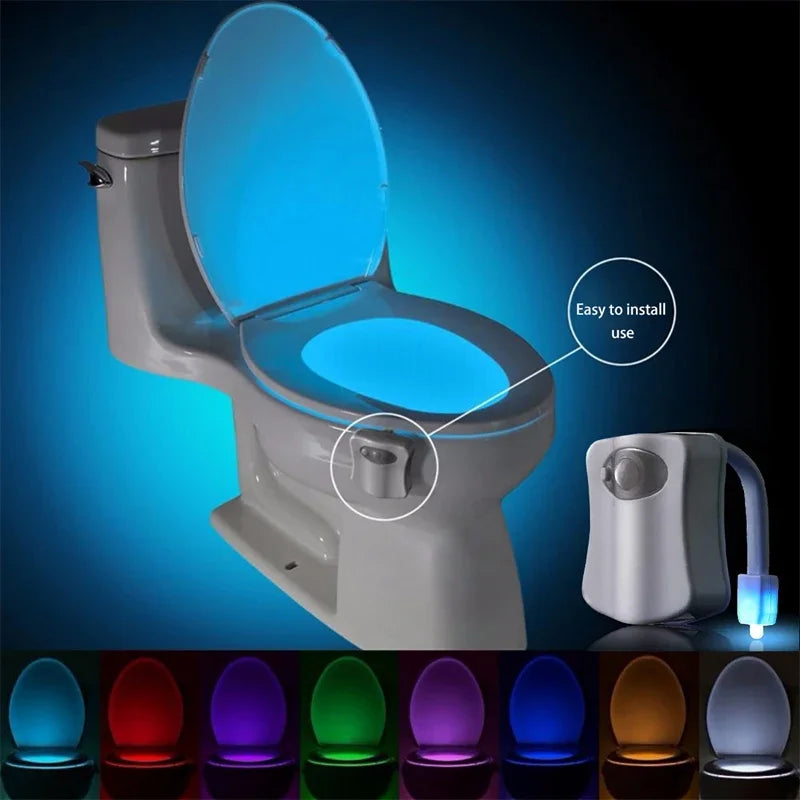 battery powered best toilet night light 