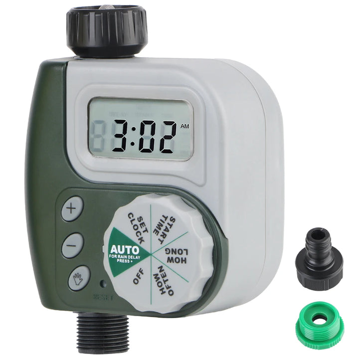 Multiple Program Digital Clock Irrigation Timer Intelligent Dial Controller Automatic Garden Watering Timer LCD Screen