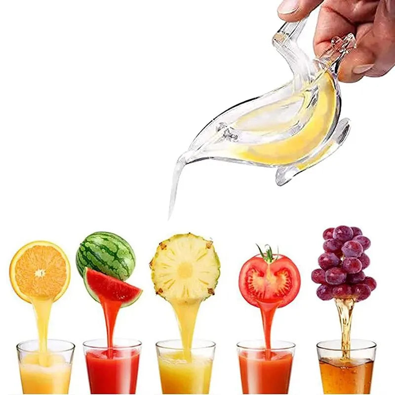 Orange Squeezing Tool Bird Shaped Orange Opener Orange Peeler Manual Small Fruit Juicer 1pc