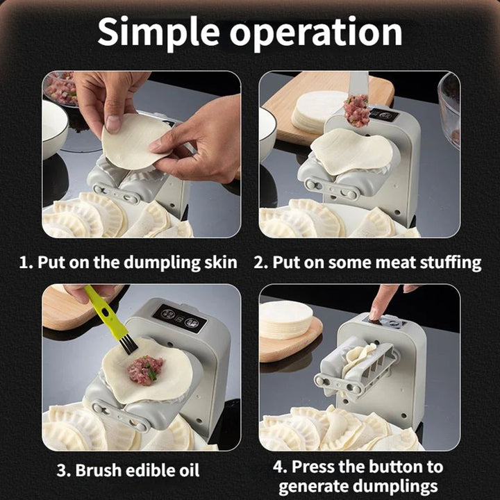 Automatic Electric Dumpling Maker Machine Dumpling Mould Pressing Dumpling Skin Electric Empanadas Ravioli Kitchen Accessories