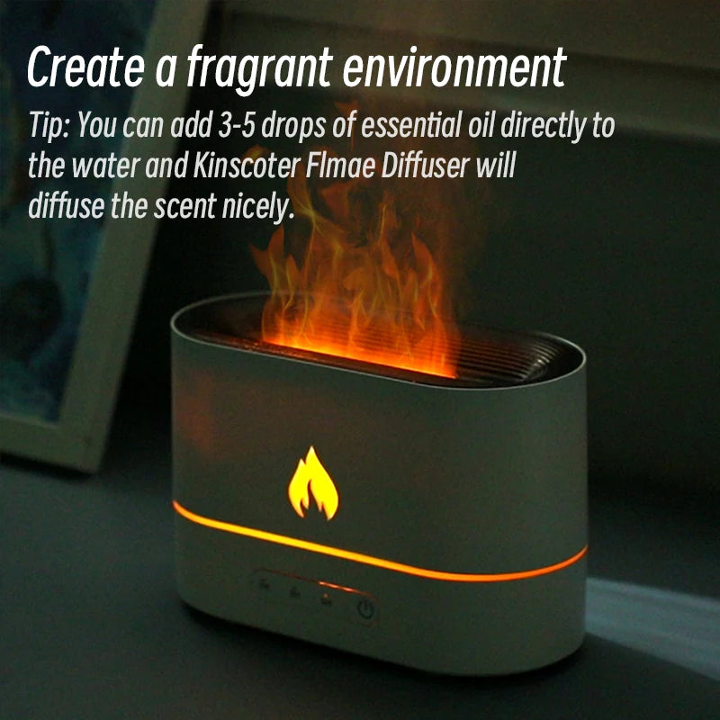 silent aroma humidifier with essential oil option