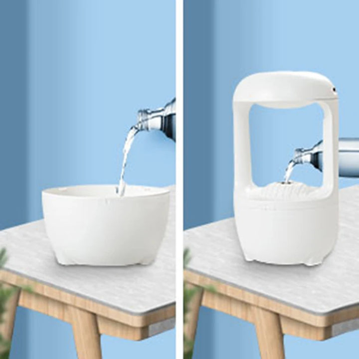 Portable Anti Gravity Water Drop Humidifier Air Humidifier Purifier Antigravity for Home Office Bedroom