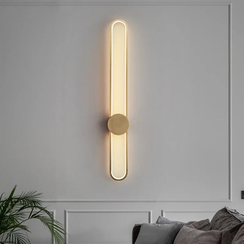 led wall sconce light fixture for hallway decor"