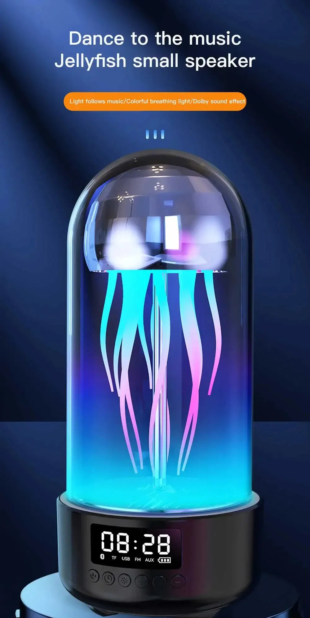 compact rgb bluetooth speaker for parties and gifts