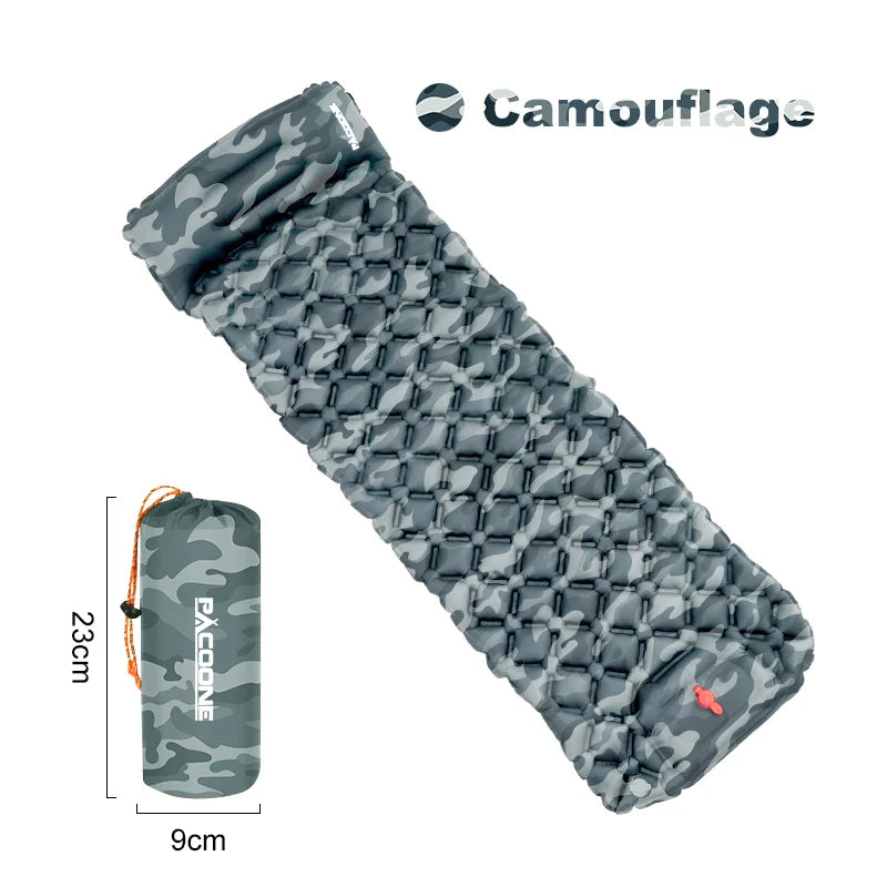 inflatable sleeping mat for side sleeping campers USA"