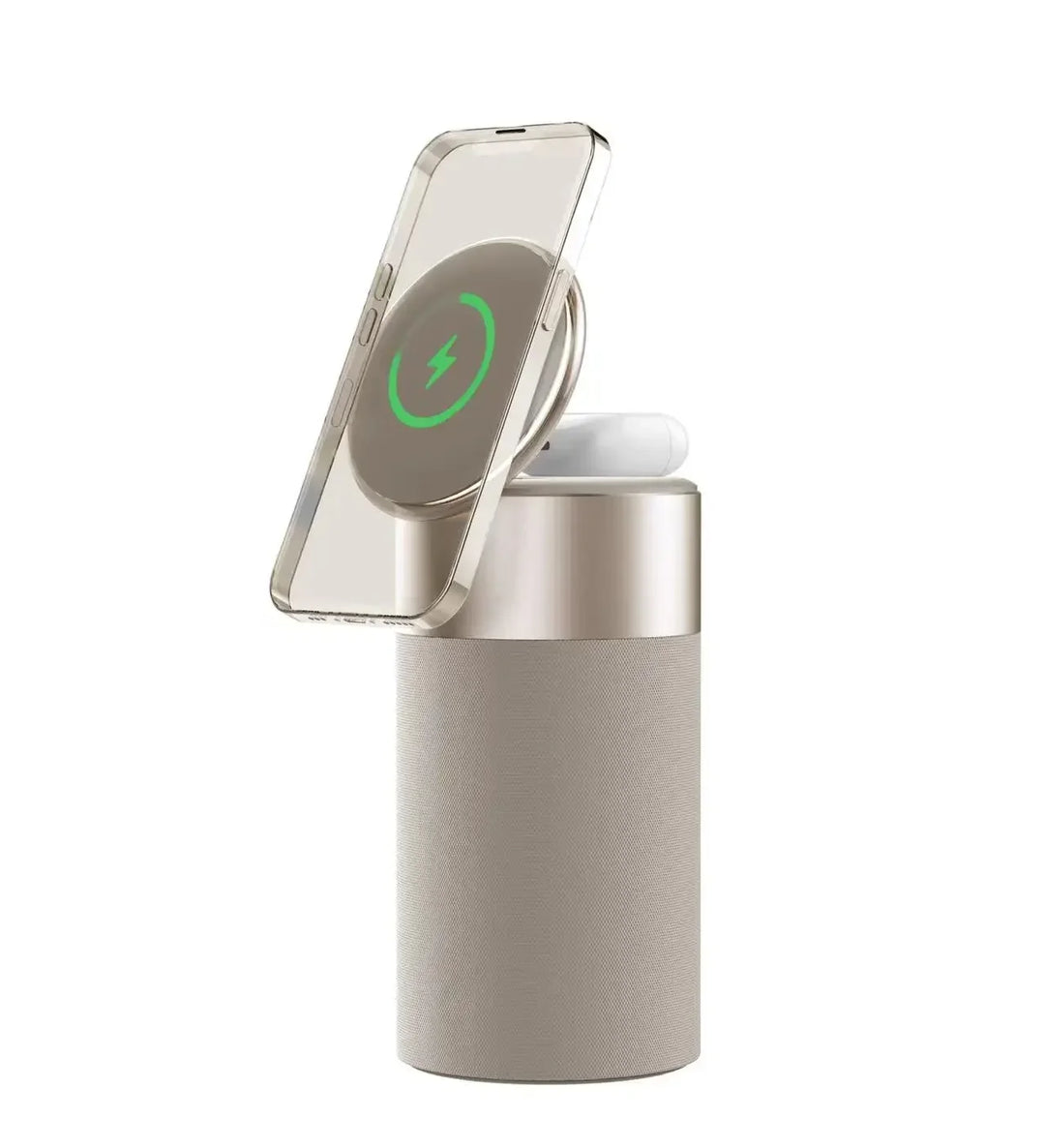 Magnetic Multi-function Wireless Charger with Bluetooth Speaker Alarm Clock for Iphone 16 15 14 13 12 Pro Max for Airpods Iwatch