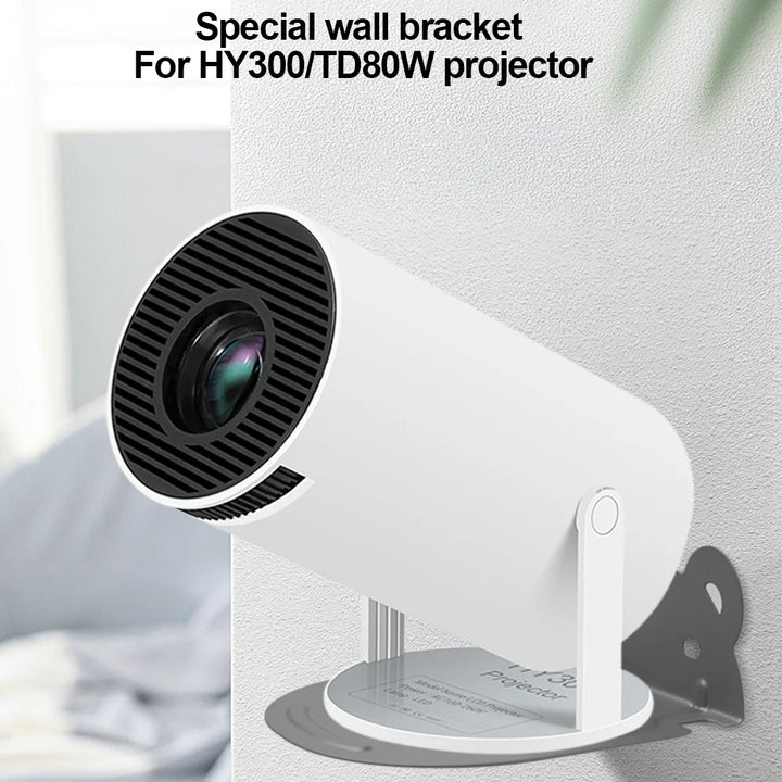 Thundeal Multipurpose Stand Wall Mount Projector Stand Metal Bracket  Compatible with HY300 TD80W projector