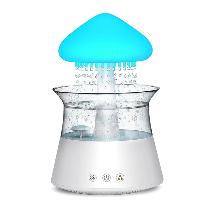 LED light cloud diffuser for desk