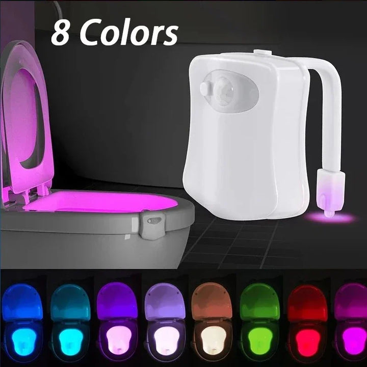 "battery powered best toilet night light usa"