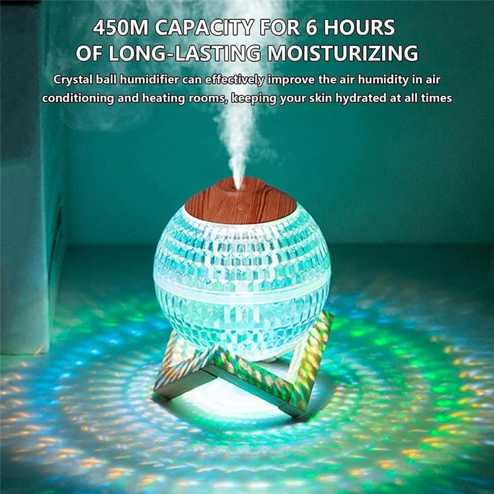 colorful LED night light humidifier