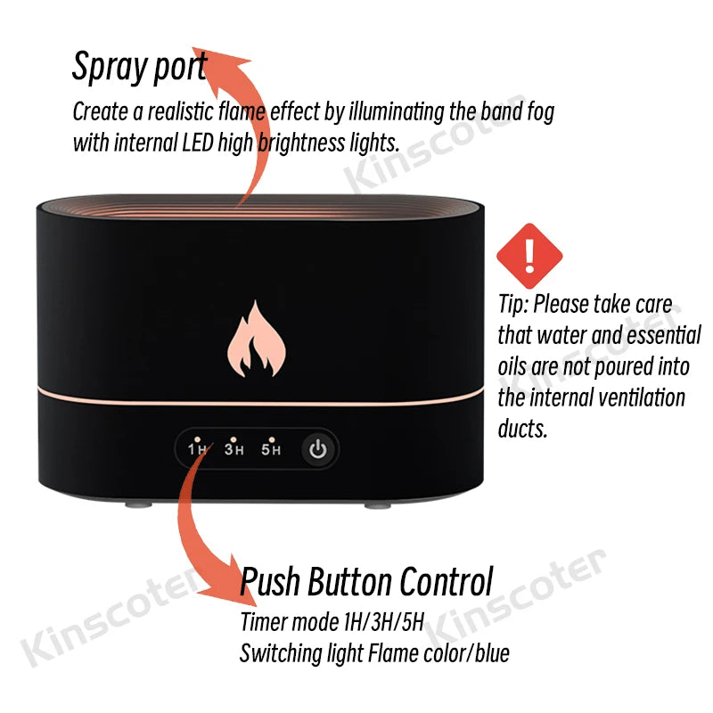 portable USB-powered mist diffuser