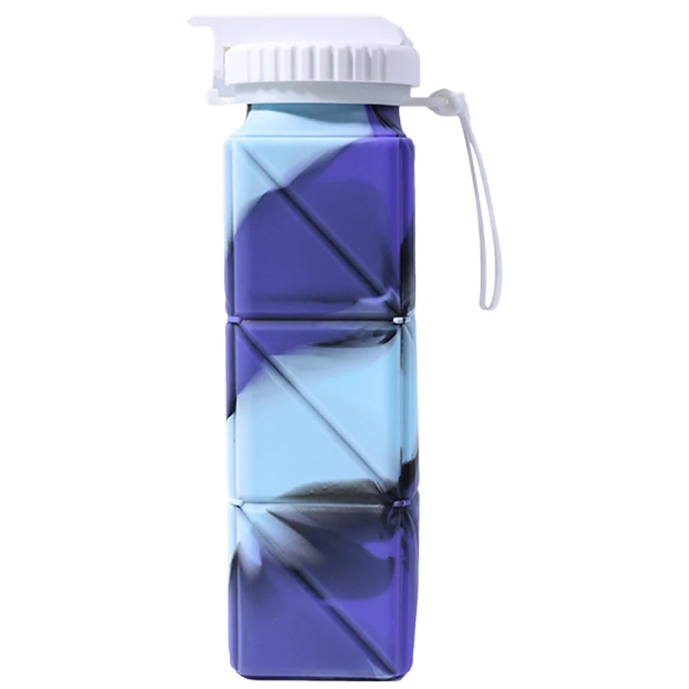 620ml best collapsible water bottle with straw.