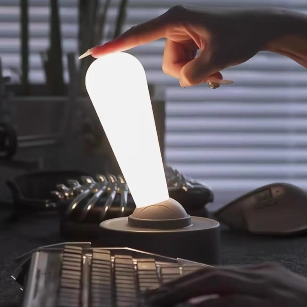 Creative Nights Light Desk Lamp Desktop Joystick Indoor Bedroom Bedside USB Atmosphere Light Room Charging LED Desk Lamps
