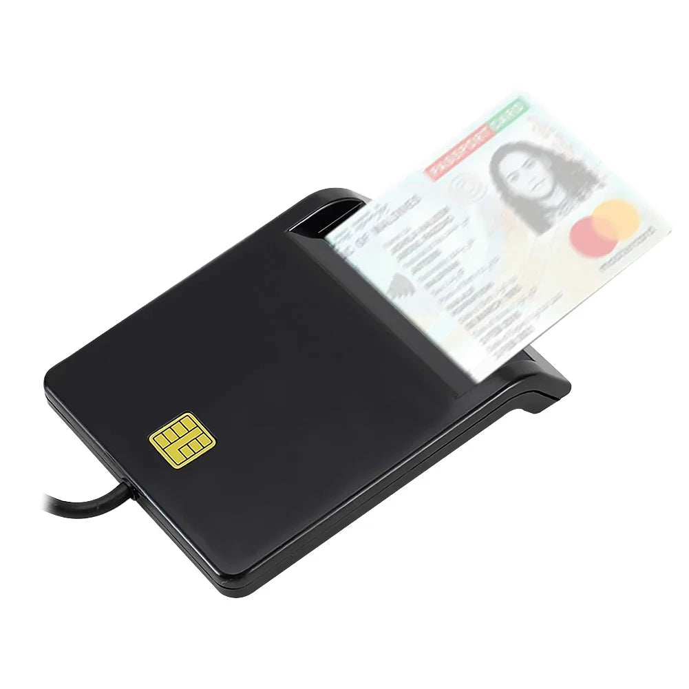 USB Smart Card Reader for Bank Card IC/ID EMV DNIE ATM CAC SIM Card Cloner Connector Card Reader for Windows 7 8 10 for Linux OS