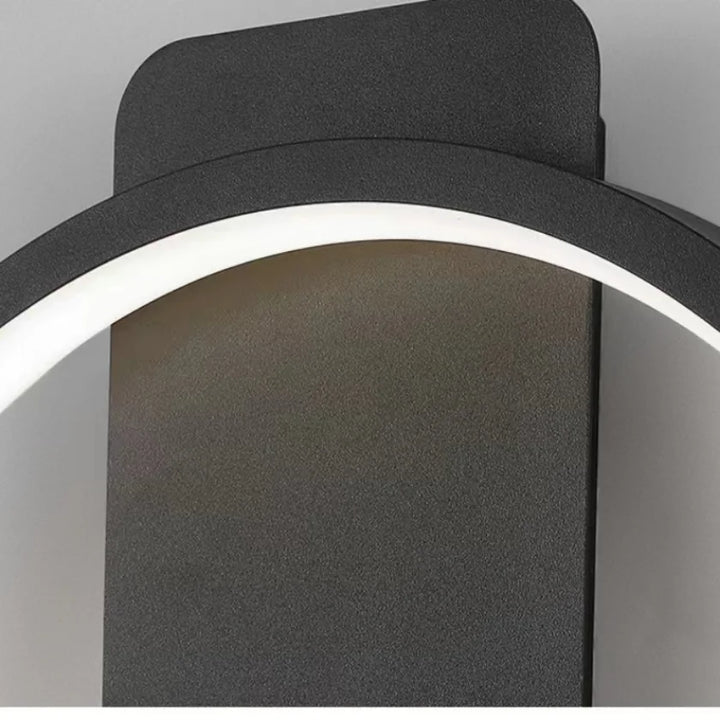 wall-mounted led clock with modern design