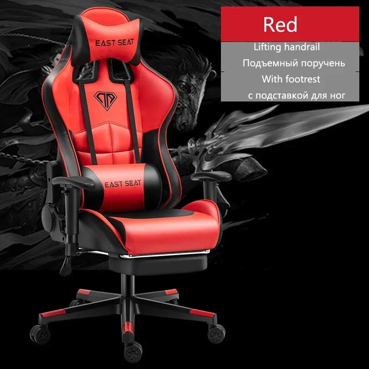 comfy swivel pink chair for gaming setup